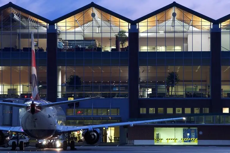 L'aeroporto Marco Polo di Venezia (foto Ansa)
