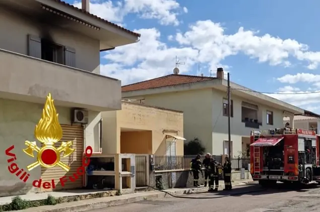 L'intervento dei vigili del fuoco