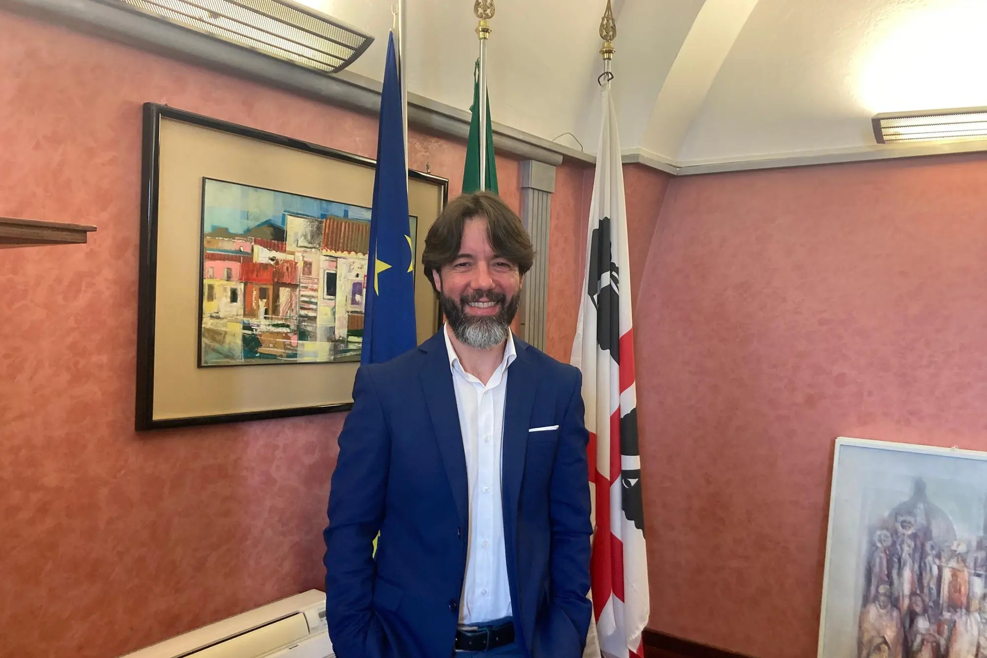 Fabrizio Demelas, sindaco di Sorso (foto Pala)