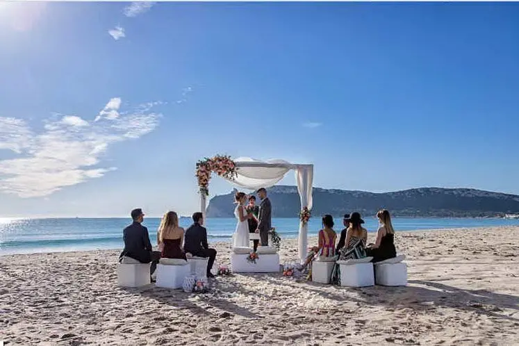 Matrimonio al Poetto (Screenshot video)