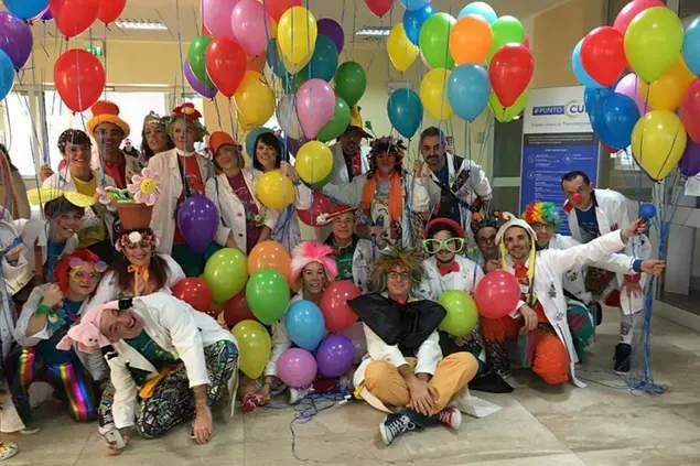 I volontari di Happy Clown Sassari (foto concessa)