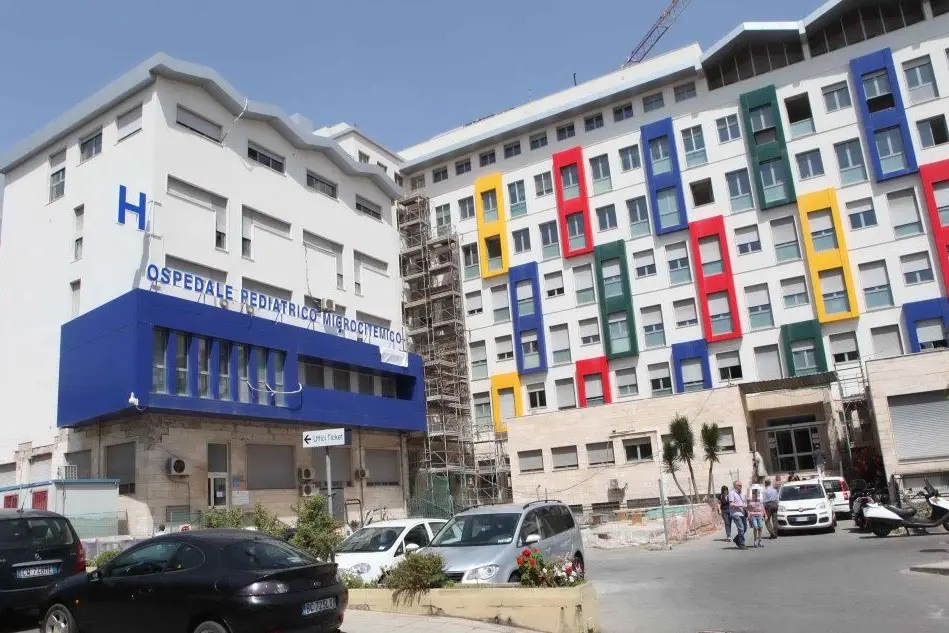 L'ospedale microcitemico di Cagliari (foto Giuseppe Ungari)
