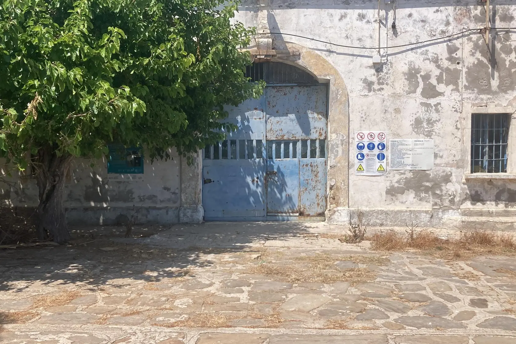 Il carcere di Fornelli all'Asinara (foto Pala)