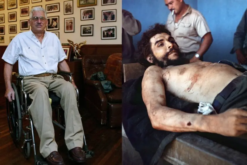 Gary Prado Salmon e il corpo senza vita di Ernesto Che Guevara