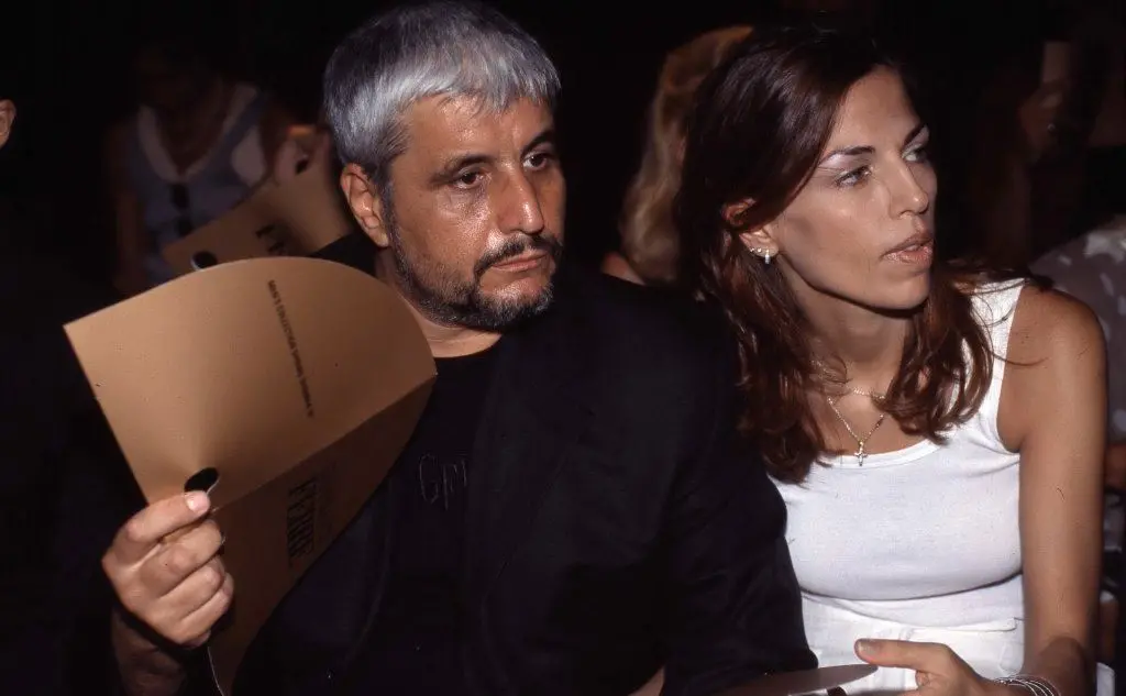 Con la moglie Fabiola Sciabbarrasi