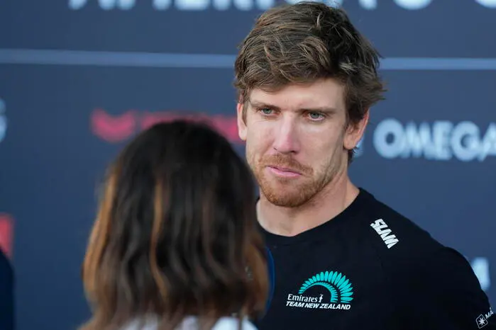 Peter Burling (foto Ansa/Epa)