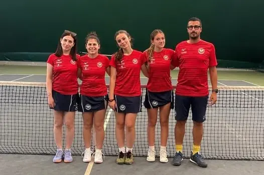La formazione dell'Accademia tennis (foto concessa)