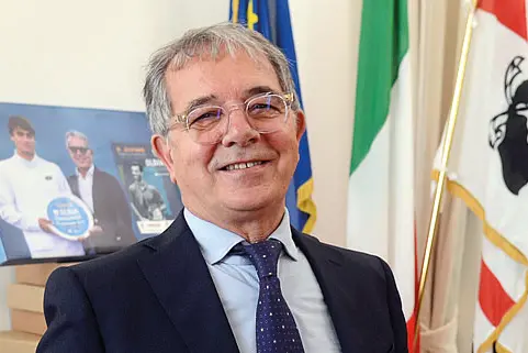 Olbia. 20-12-2024. La conferenza stampa di fine anno del sindaco Settimo Nizzi. Foto Antonio Satta.