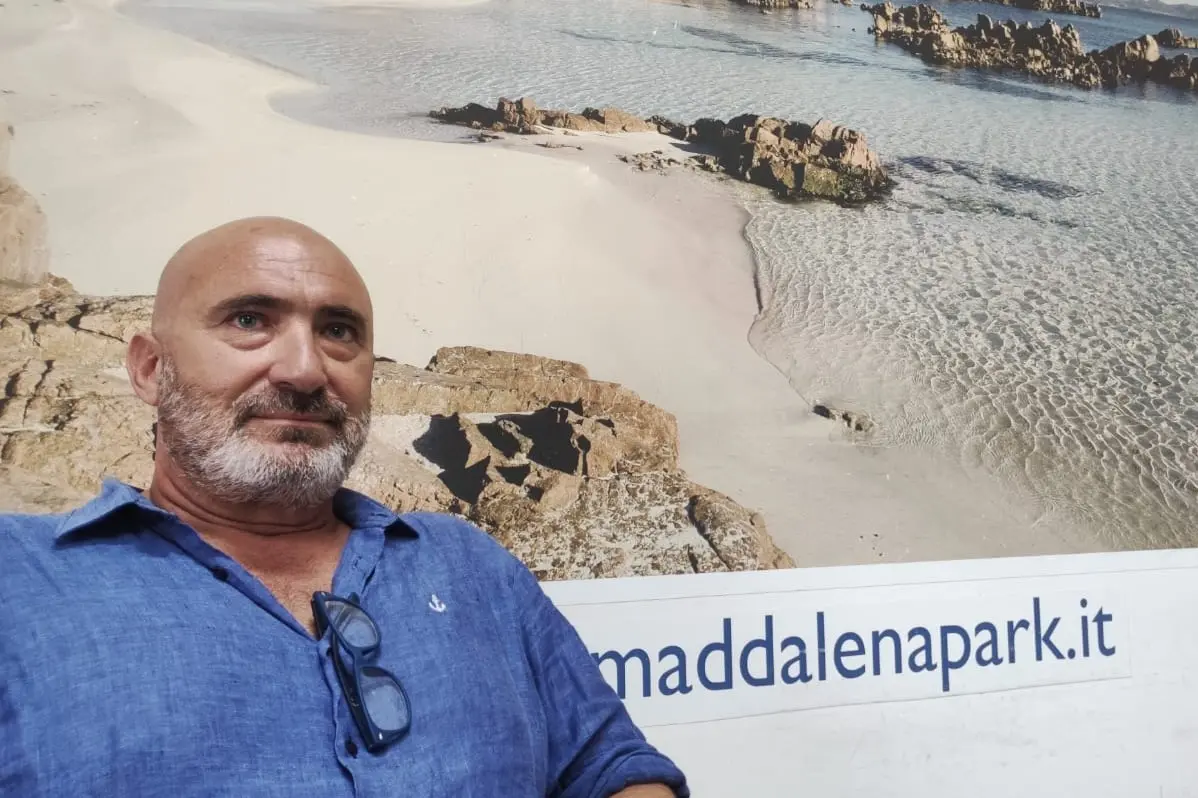 La Maddalena, il direttore del parco Giulio Plastina (foto Ronchi)