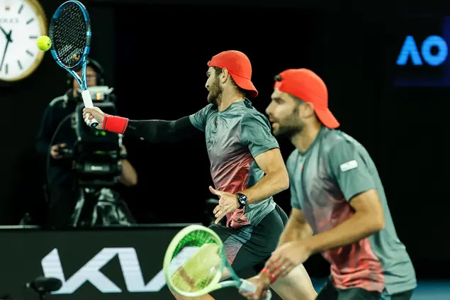 Simone Bolelli e Andrea Vavassori (Ansa)