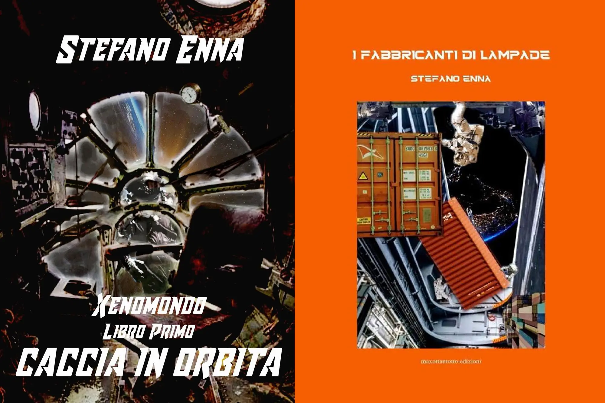 Alcuni dei lavori di Stefano Enna