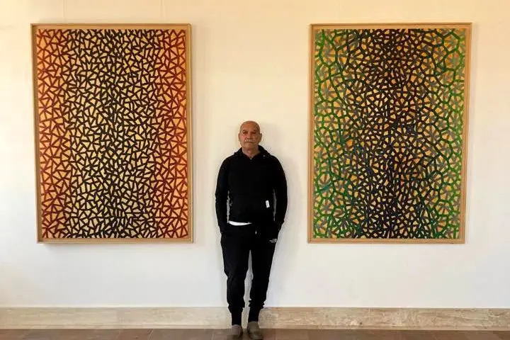 Due delle opere in mostra (foto ufficio stampa)