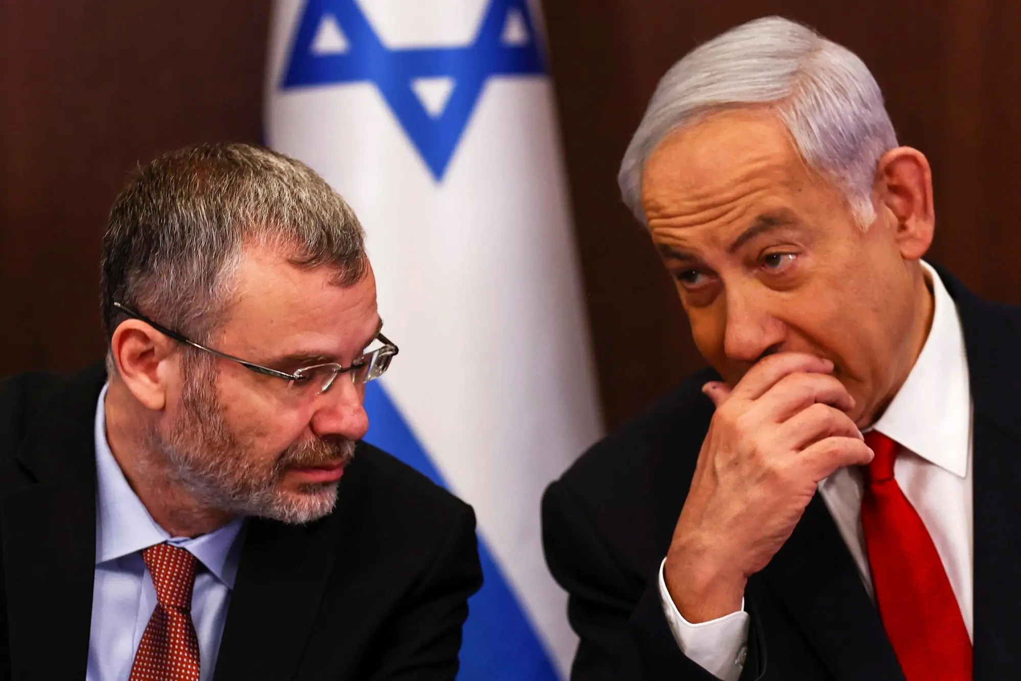 Levin und Netanjahu (Ansa)