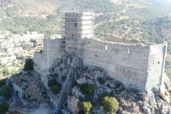 Castello di Burgos restaurato (foto concessa)