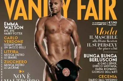 Biagio Antonacci, nudo per Vanity Fair