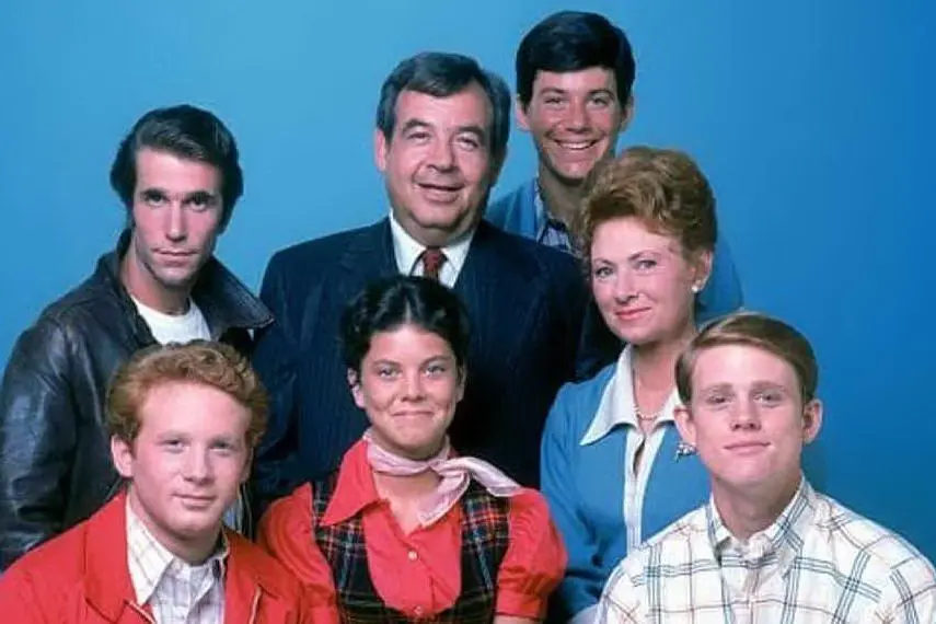 Il cast di "Happy Days" (foto Wikipedia)