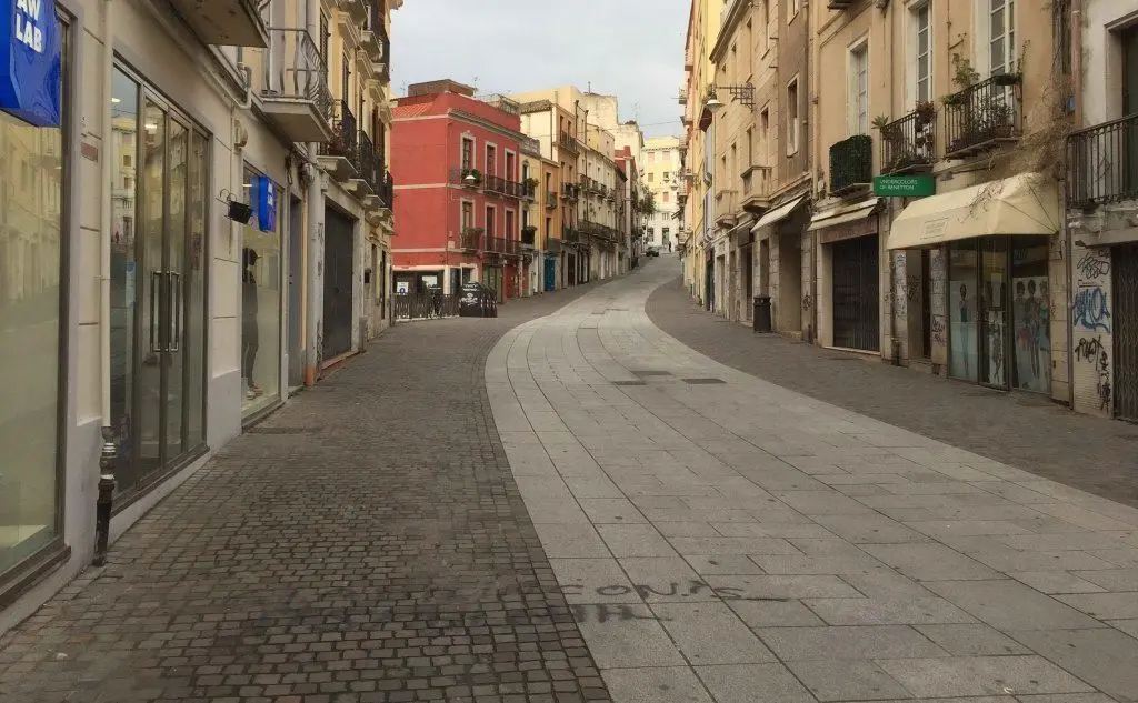 Via Garibaldi a Cagliari (Muanunza)