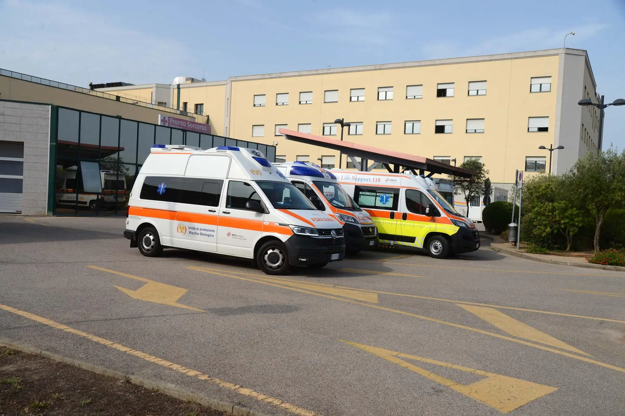 Il pronto soccorso del Giovanni Paolo II di Olbia