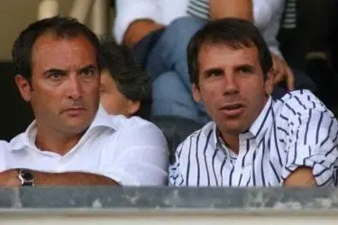 Pierluigi Casiraghi (a sinistra) e Gianfranco Zola