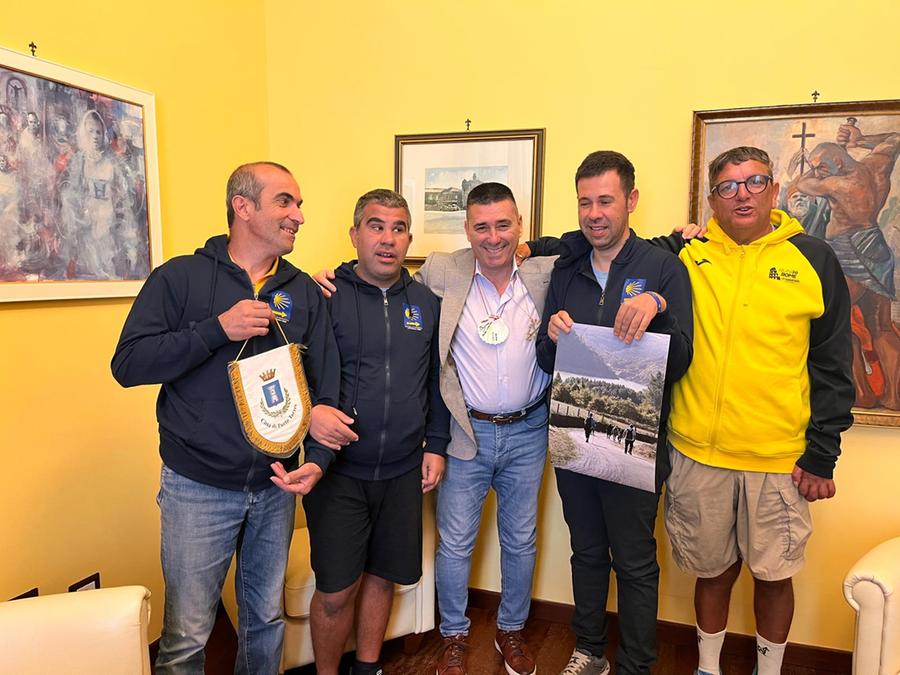 Il ritorno dal Cammino di Santiago: Luca e Daniele vincono la sfida