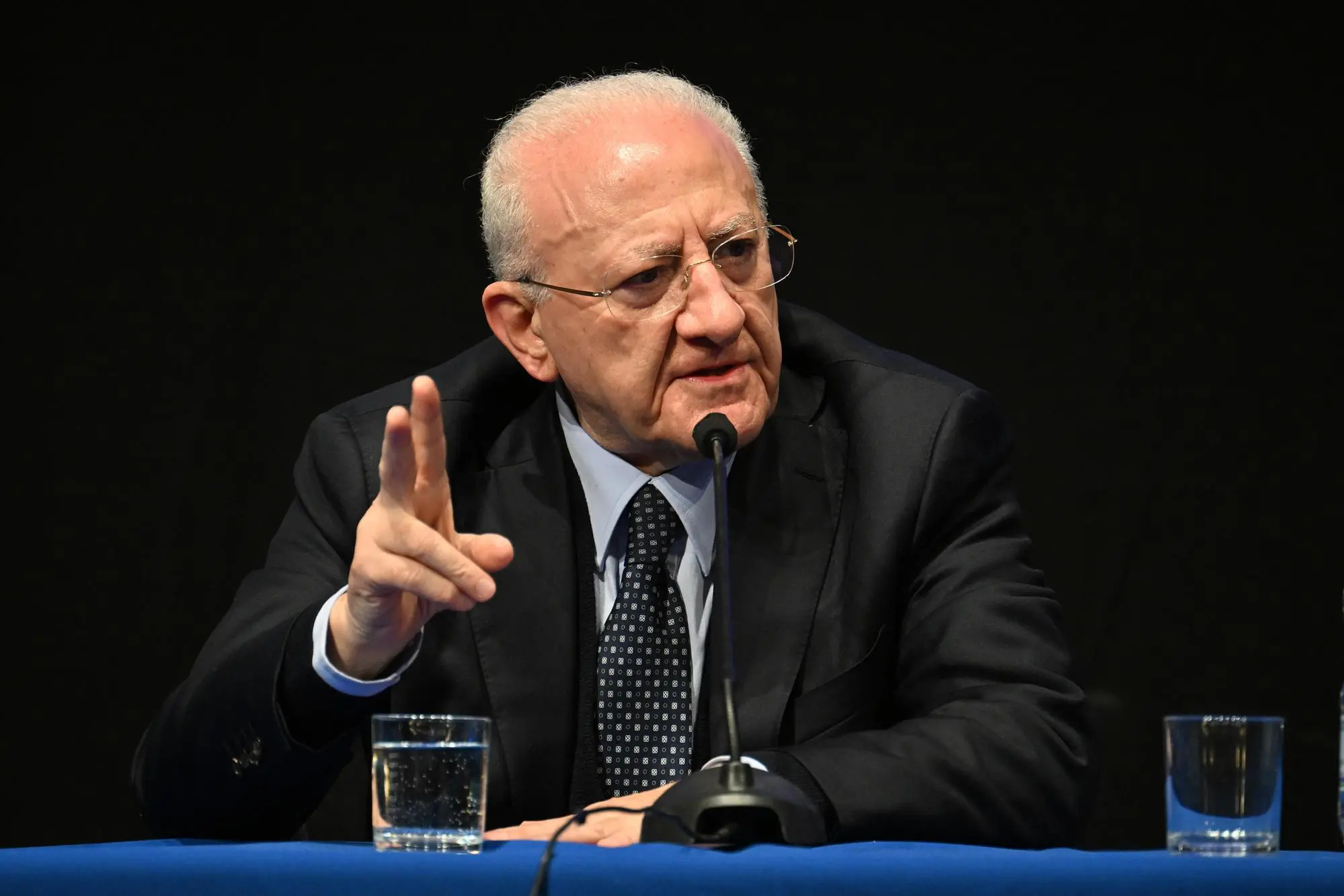 Vincenzo De Luca (Ansa)