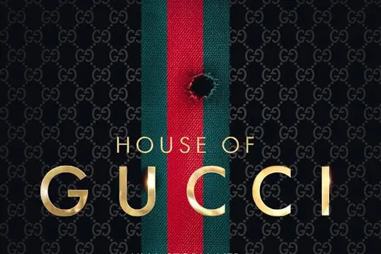 La copertina del libro &quot;House of Gucci&quot; (Foto Ansa)