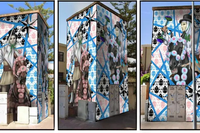 Rendering di una cabina elettrica (foto concessa)