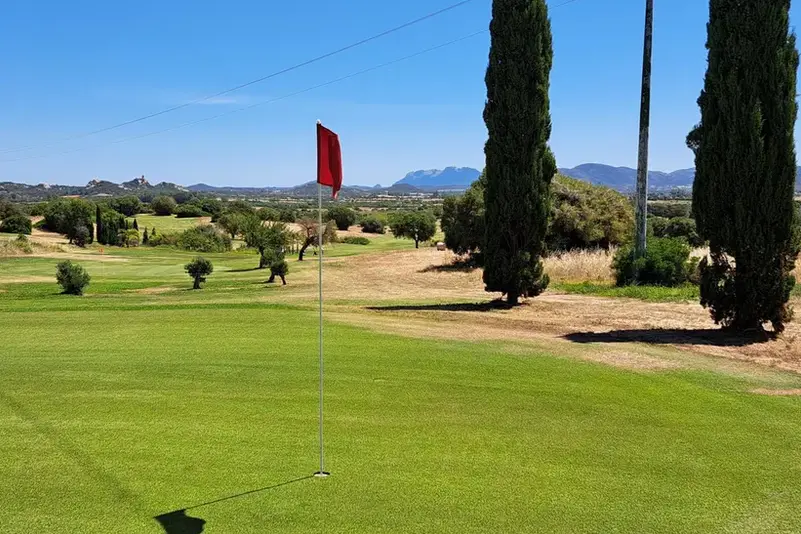 Uno scorcio del Botanic Golf Sa Cuba di Olbia