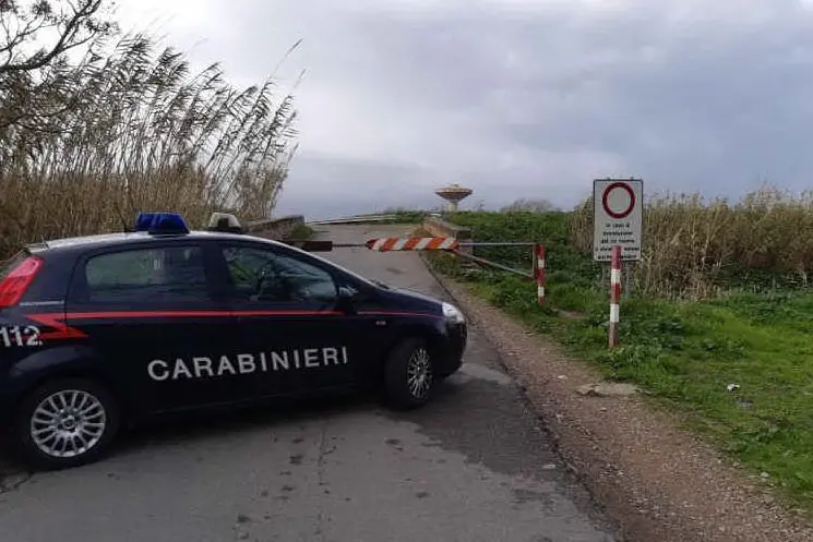 L'intervento dei carabinieri di Siliqua (Foto L.Ena)