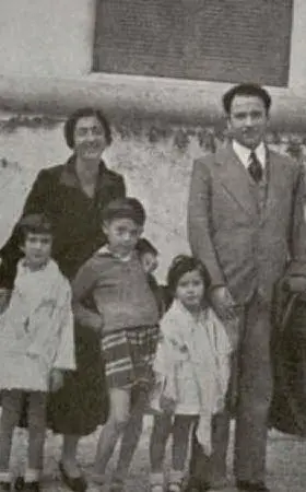 La famiglia Siglienti in trasferta a Roma, 1934