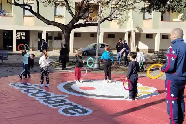 Le attività di Circolare a Porto Torres (foto concessa)
