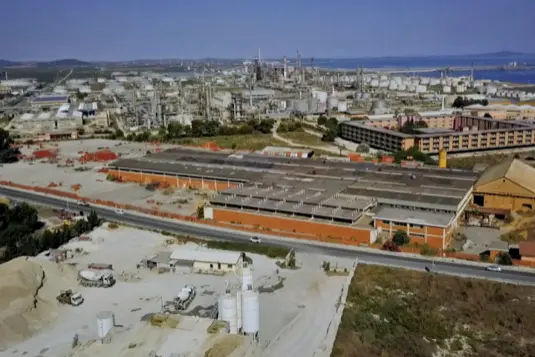 Area industriale di Porto Torres (foto concessa)