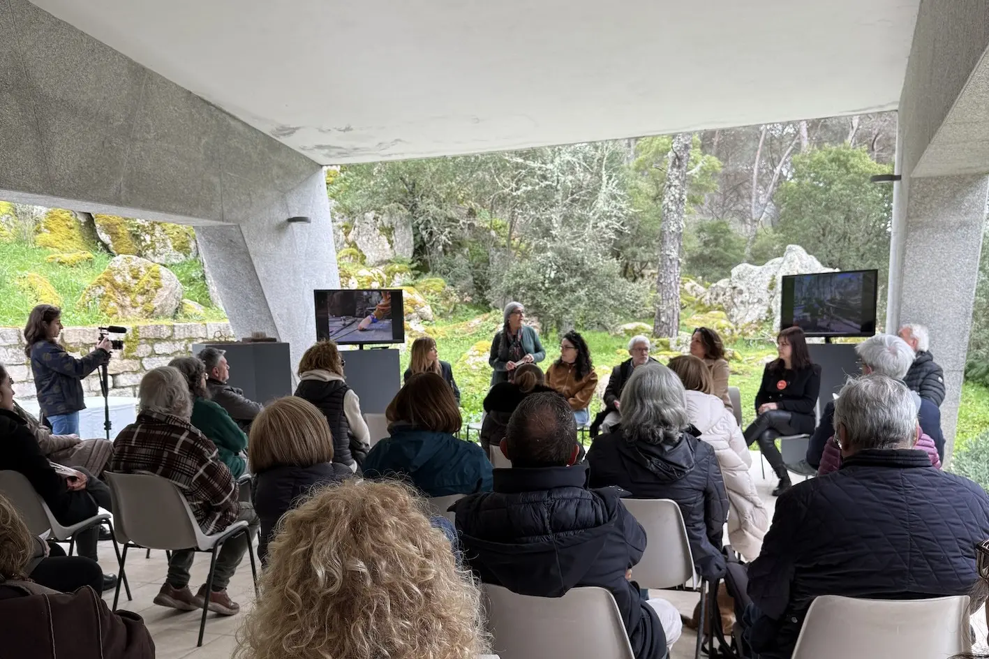 Un momento della presentazione affidato a Giannella Demuro (foto Giagnoni)