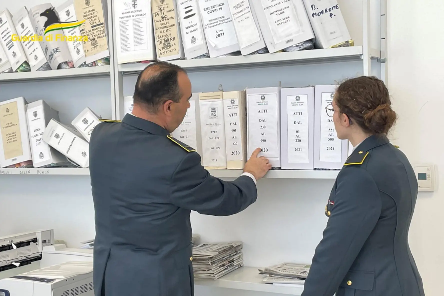 Guardia di finanza (foto concessa)