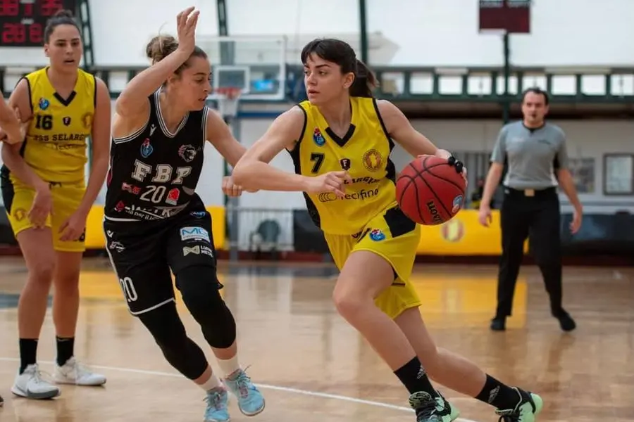 Francesca Mura della Techfind Selargius (foto Basket San Salvatore)