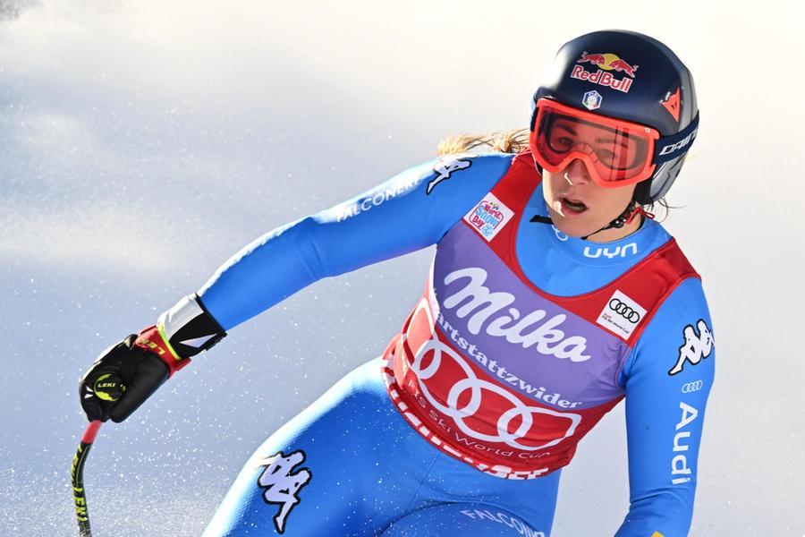 Sesto successo stagionale per Sofia Goggia, la campionessa trionfa anche a Cortina