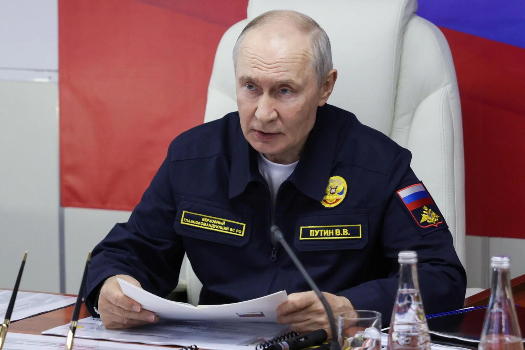 Vladimir Putin (foto Ansa/Epa)