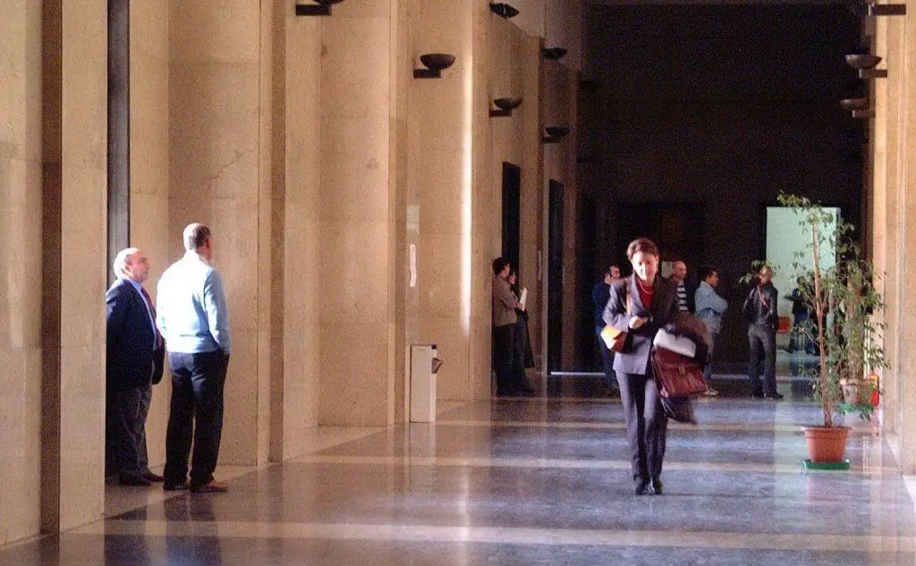 Il palazzo di giustizia di Sassari