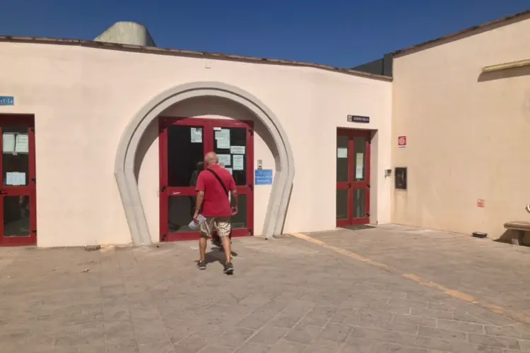 Poliambulatorio Asl a Porto Torres (foto Pala)