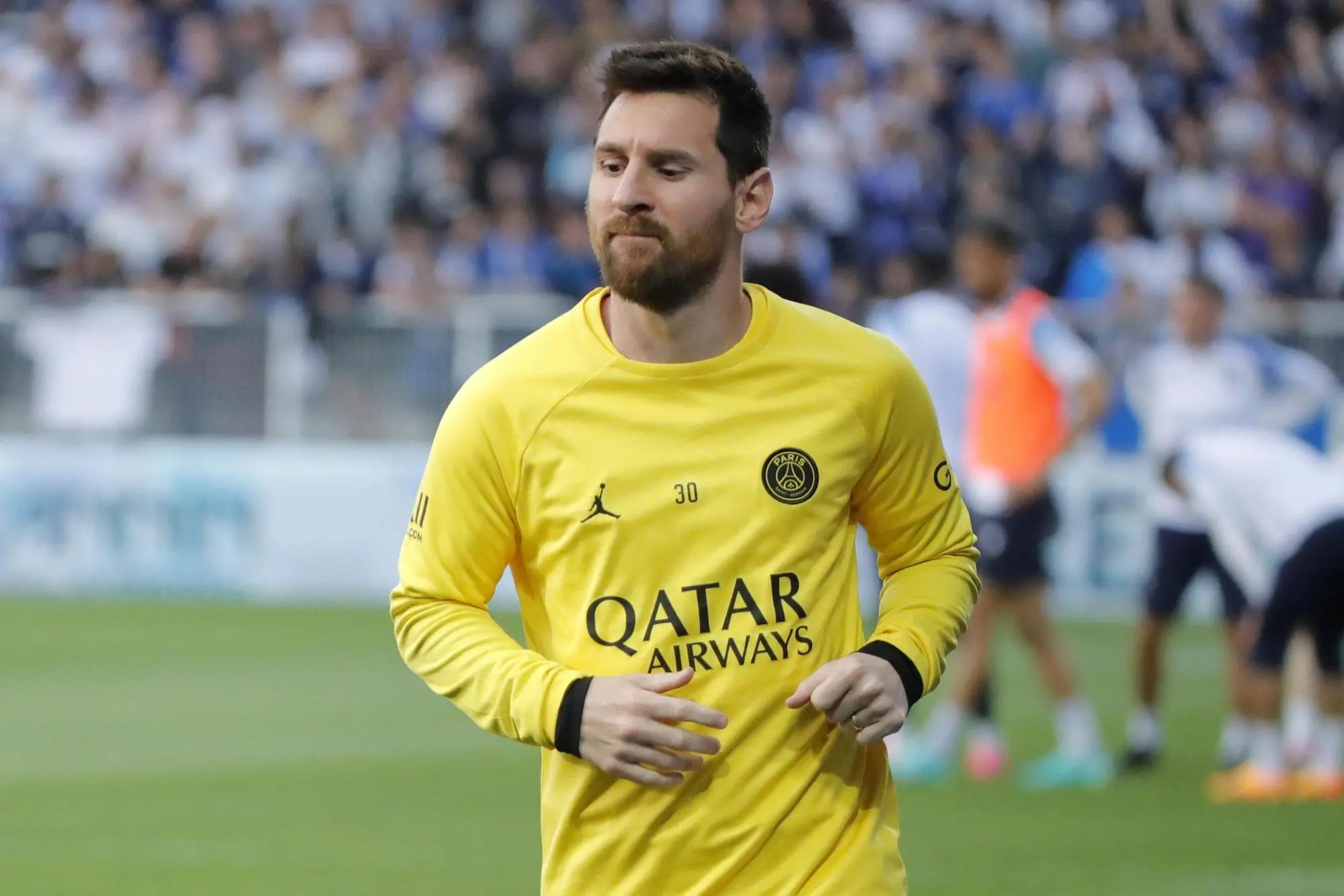 Lionel Messi, 35 anni, lascia il Psg dopo due stagioni (foto Ansa)