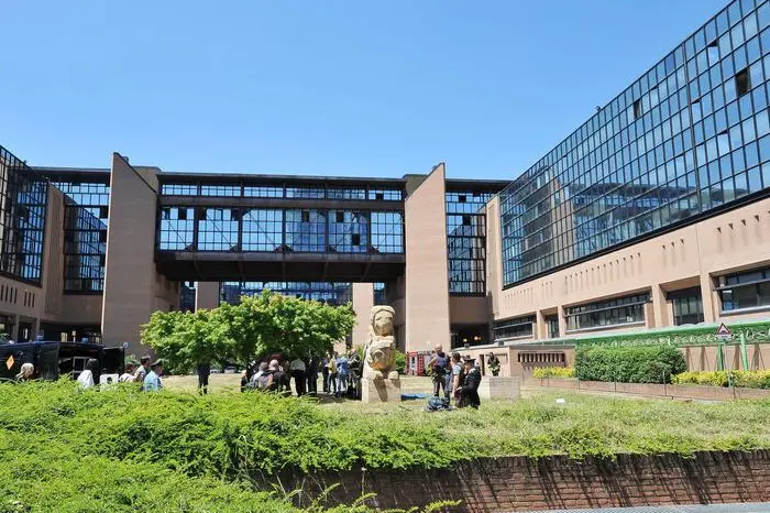 Il Palazzo di Giustizia di Torino (foto Ansa)