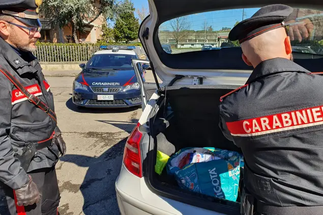 Un controllo (foto carabinieri)