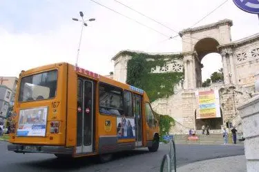Un autobus del Ctm a Cagliari