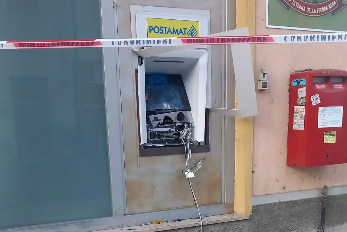 Il postamat di Mamoiada