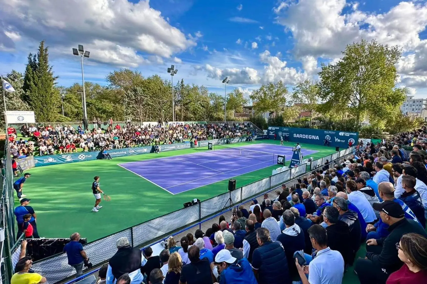 Il Campo Centrale del Tc Terranova (foto concessa)