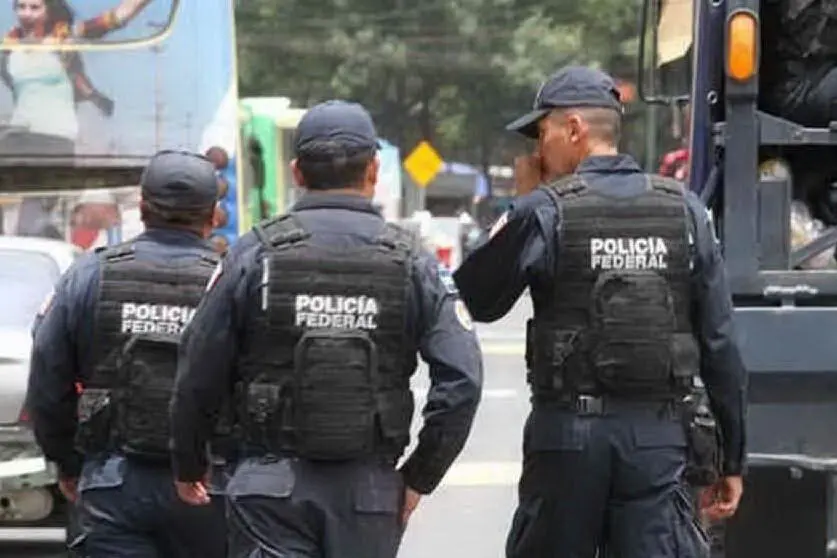 Polizia messicana (archivio L'Unione Sarda)