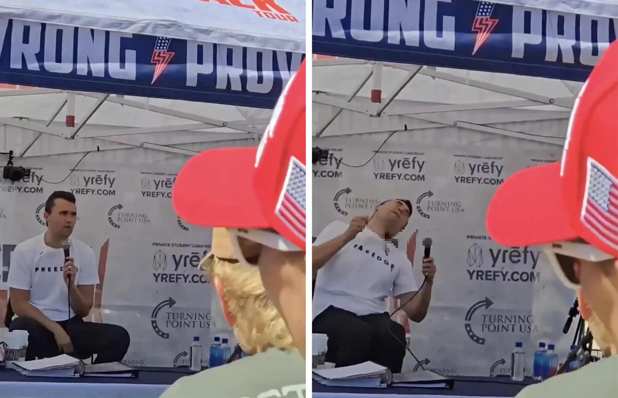 Spari in Utah contro l'attivista di destra Charlie Kirk