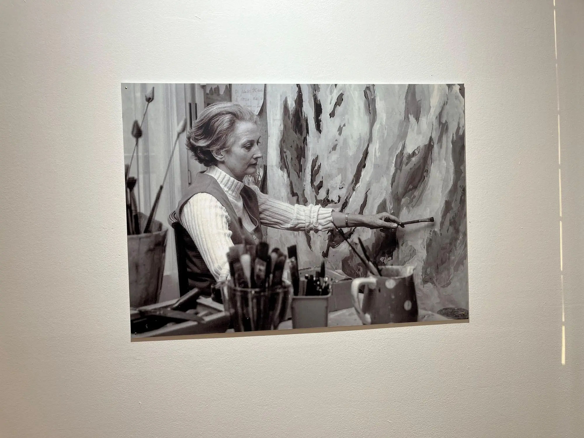 La mostra dedicata al Museo diocesano dedicata a Rose Marie Eggmann. Foto Mocci