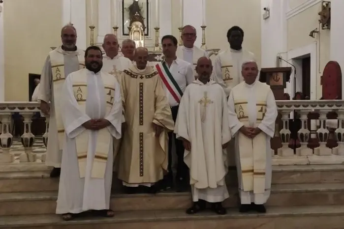 La Maddalena, Don Domenico Degortes (Foto Ronchi).