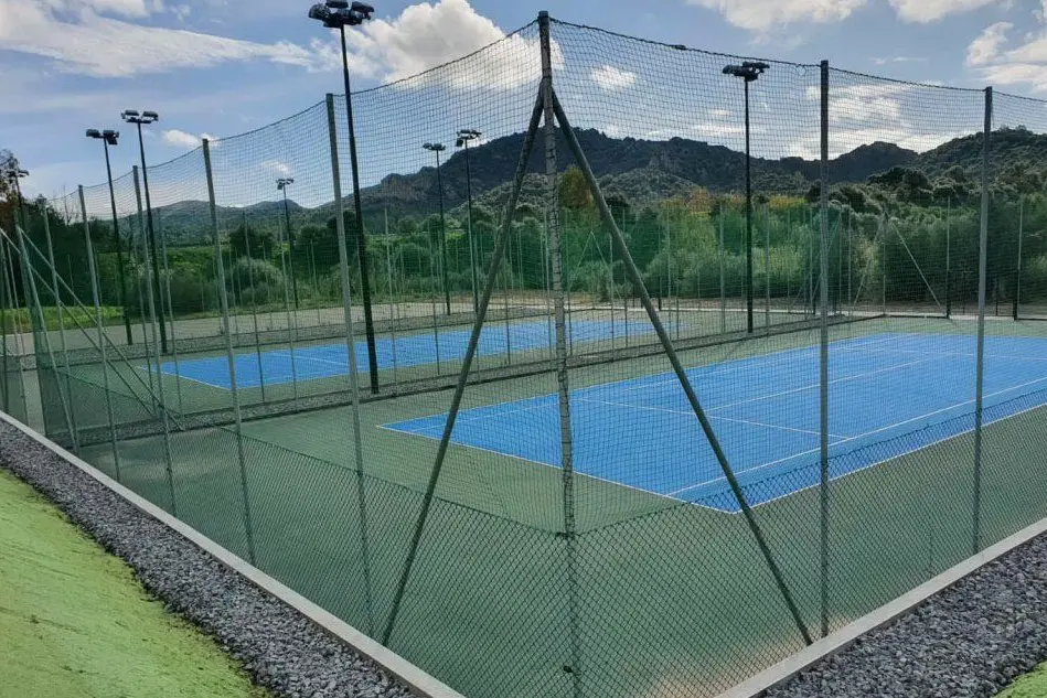 I campi da tennis della cittadella sportiva (foto Ivan Murgana)
